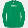 Unisex Long Sleeve Essential Tee - Jet Black Thumbnail