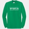 Unisex Long Sleeve Essential Tee - Jet Black Thumbnail