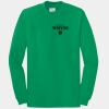 Unisex Long Sleeve Essential Tee - Jet Black Thumbnail
