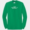 Unisex Long Sleeve Essential Tee - Jet Black Thumbnail